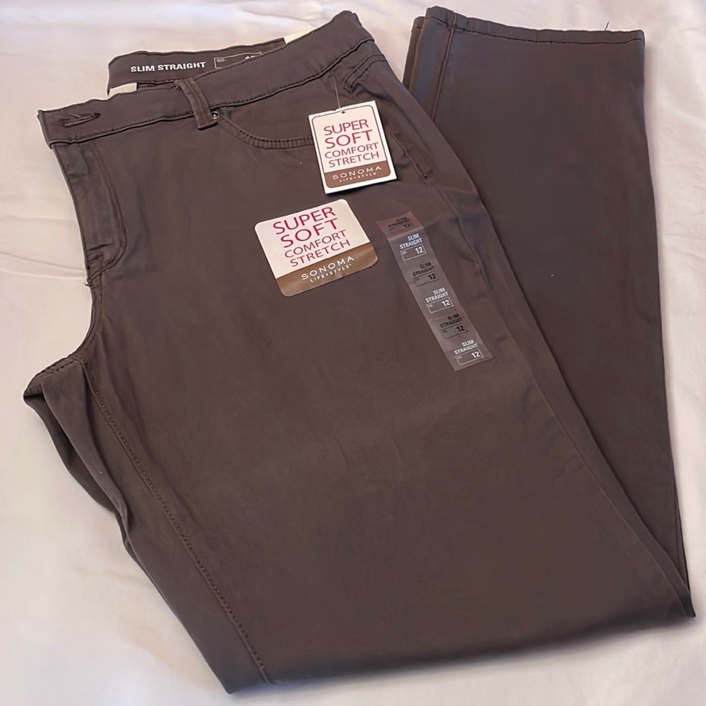 Misses Sonoma Jeans - Slim Straight. Size 12